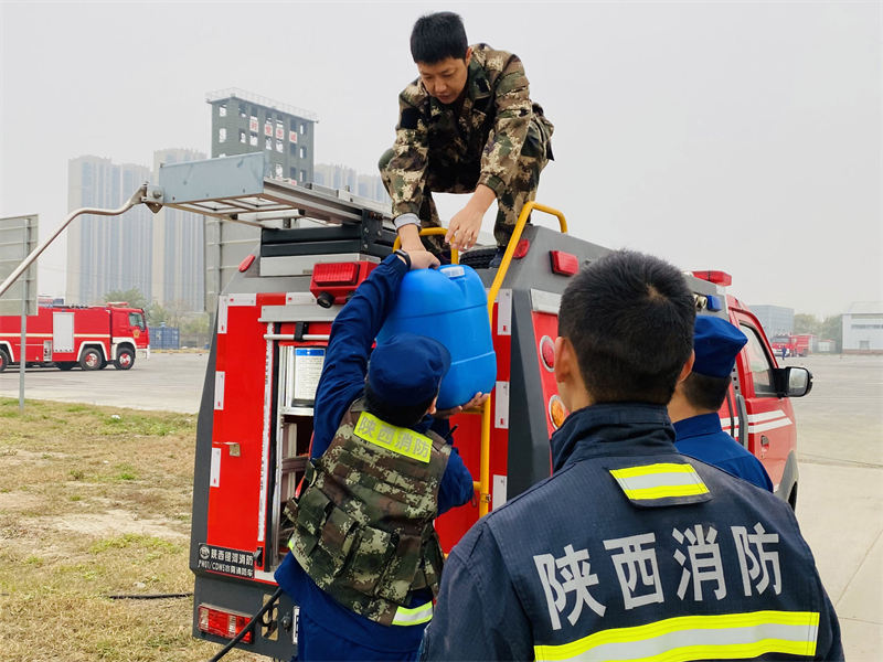  陕西省消防救援总队药剂测试